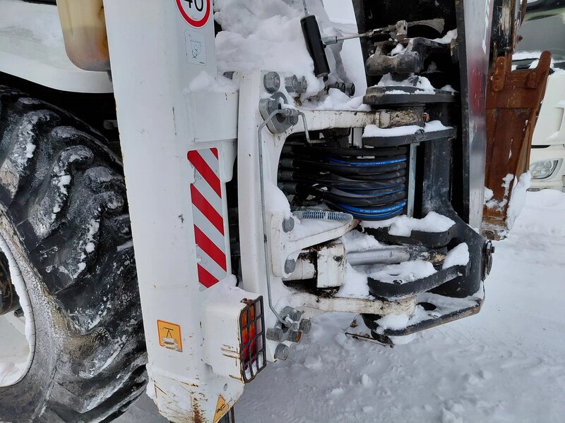 Hidromek: рабочая зона техники